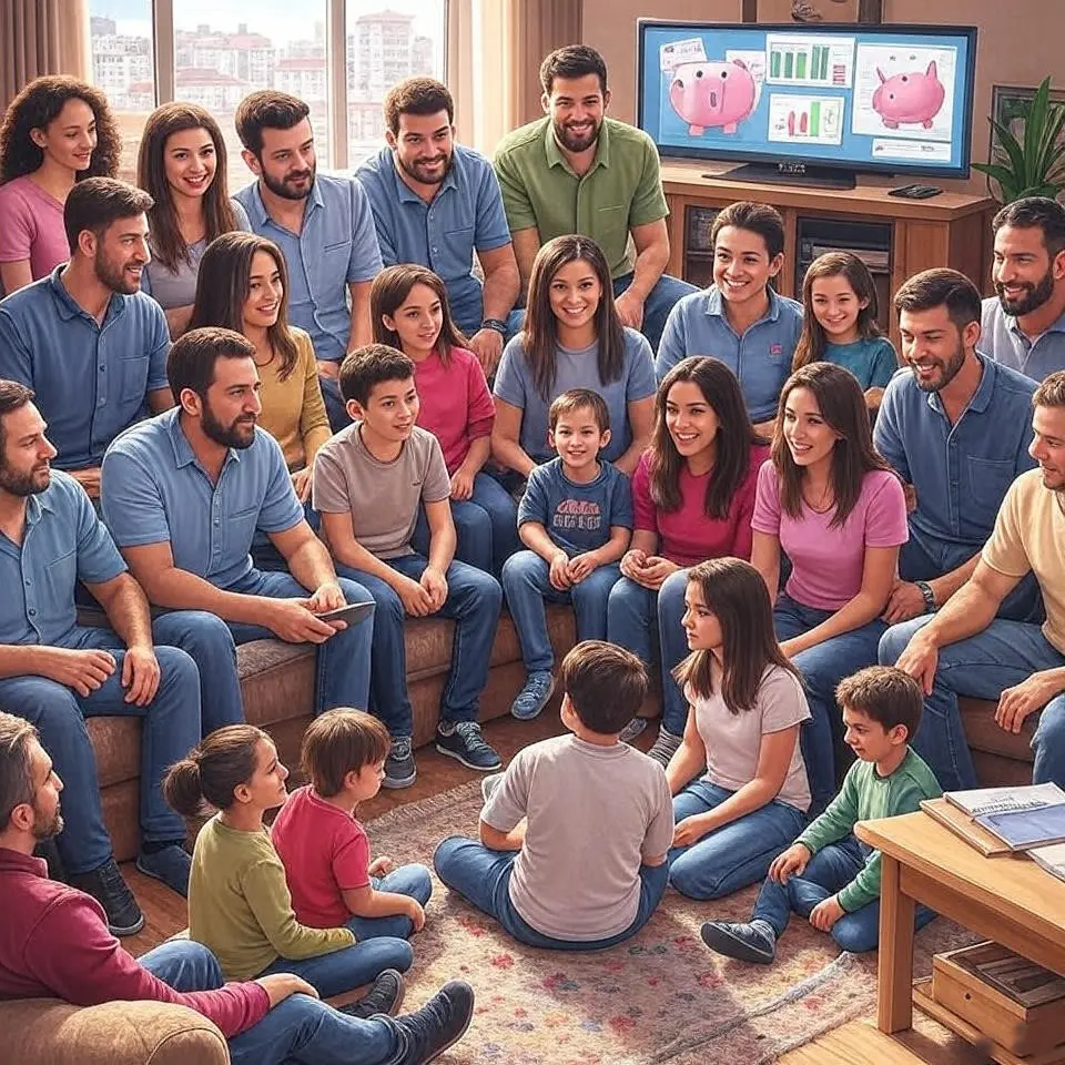 Aile bütçesi eğitim ekibi Türkiye'de
